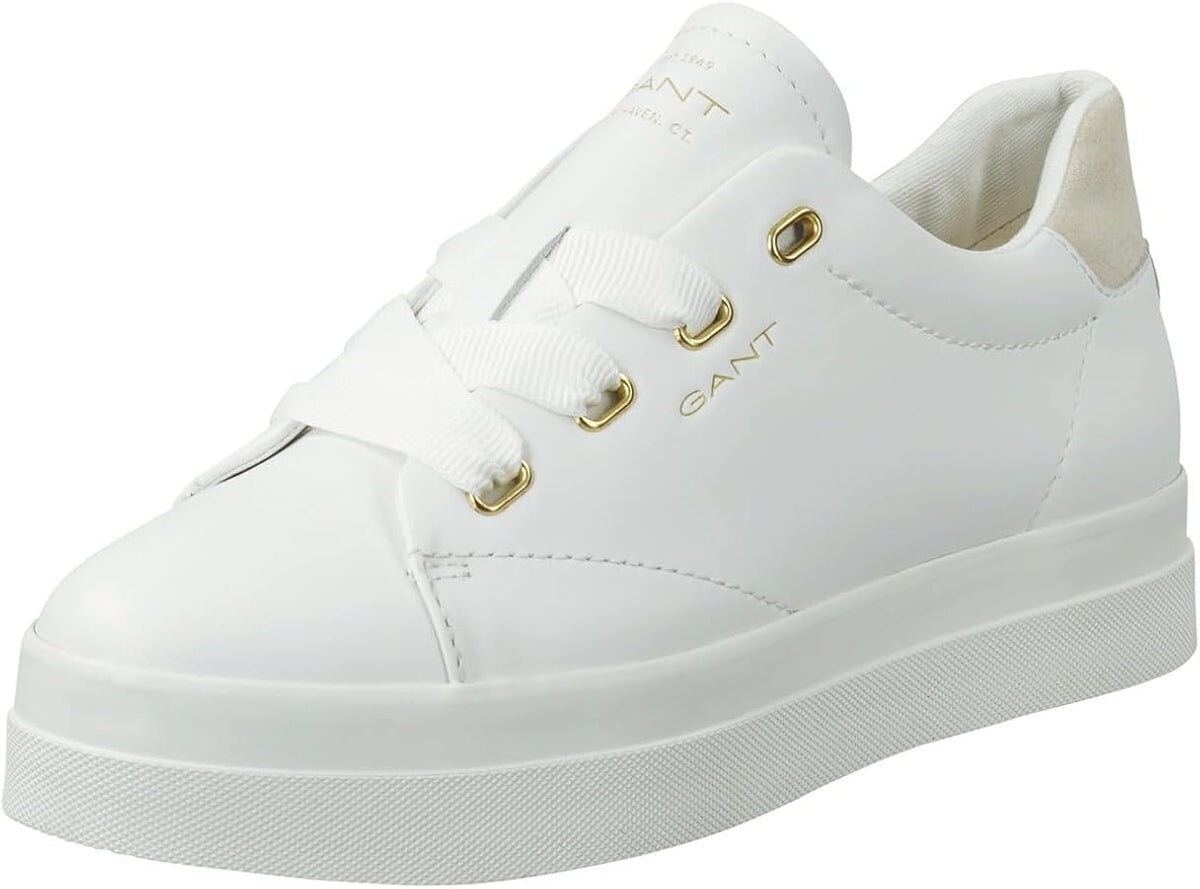 BASKETS EN CUIR