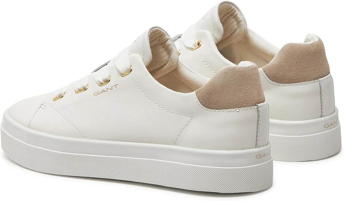BASKETS EN CUIR