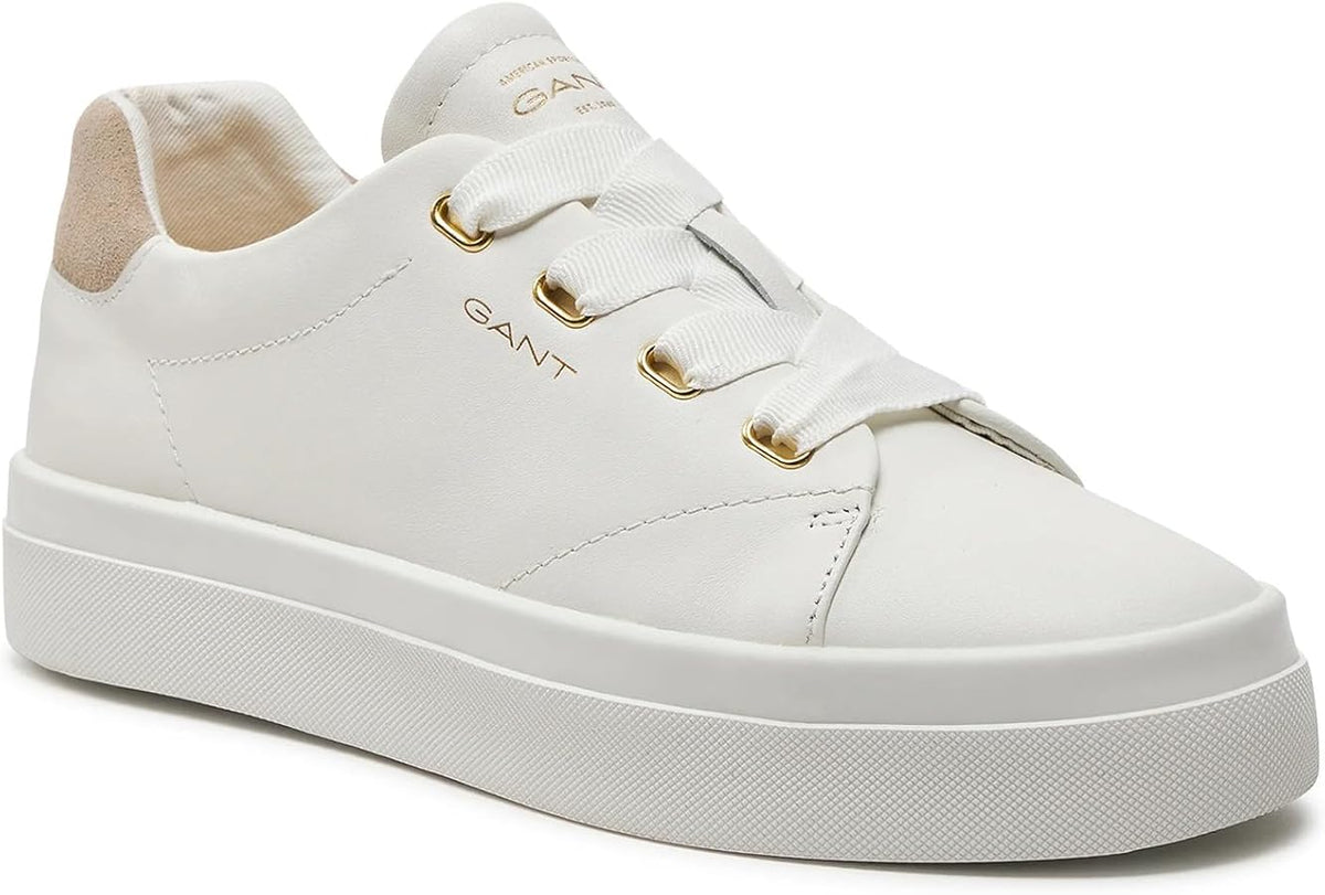 BASKETS EN CUIR