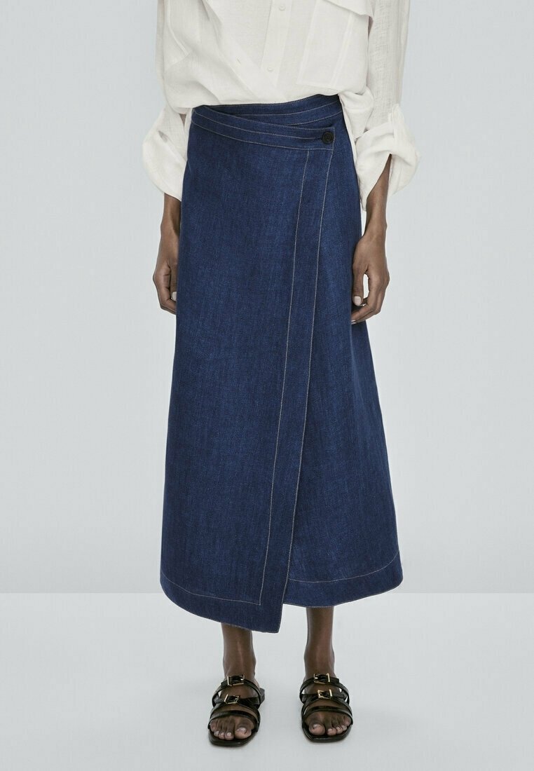 JUPE Z1975 CROISÉE EN JEAN