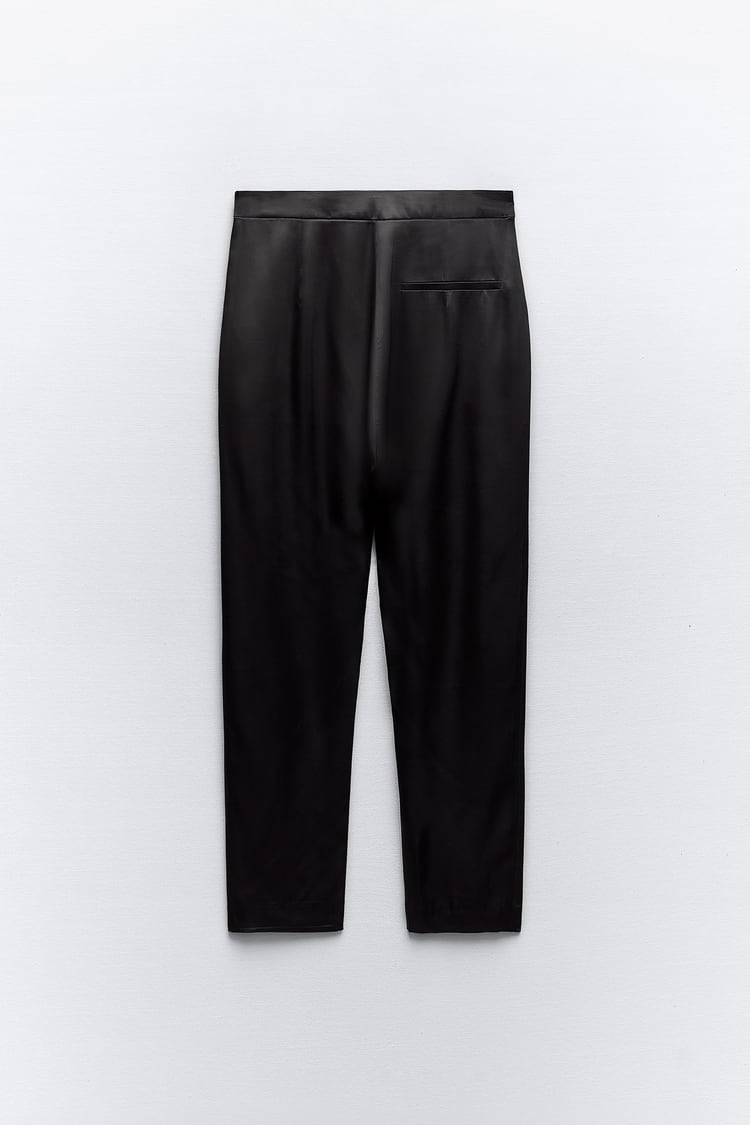 PANTALON AMPLE SATINÉ