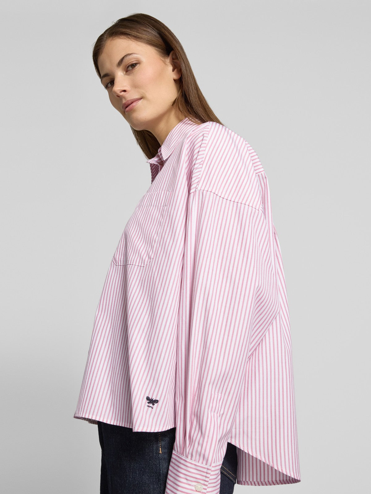 CHEMISE OVERSIZED EN COTON