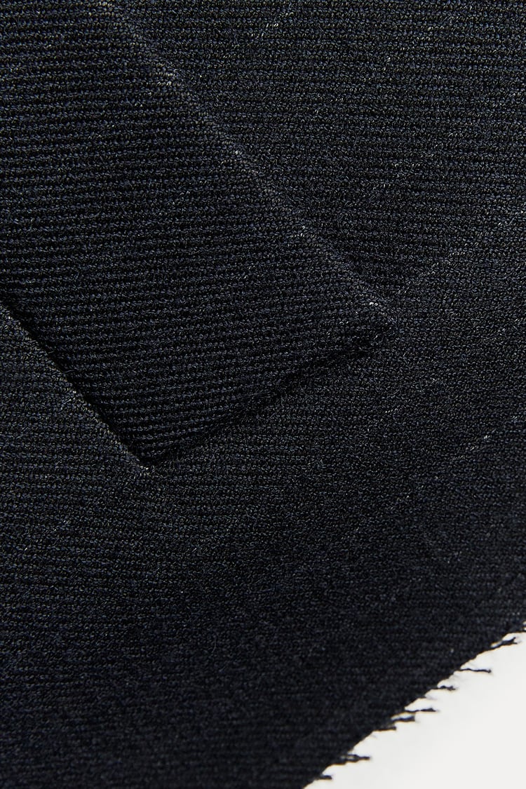 Ensemble Gilet Sans Manches Oversize /Pantalon À Rayures Fines Collection ZW