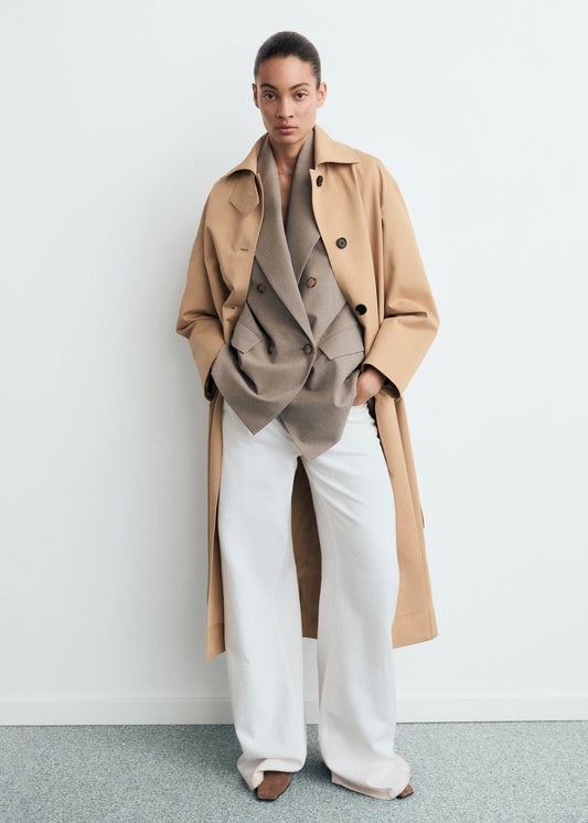 TRENCH LONG AVEC CEINTURE
