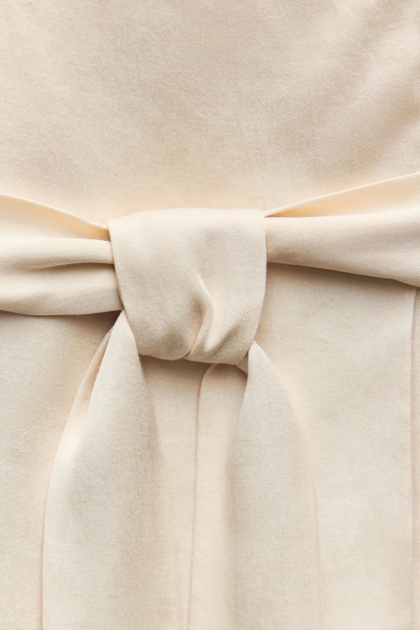 DRESS WITH PLEATED BACK ZW COLLECTION