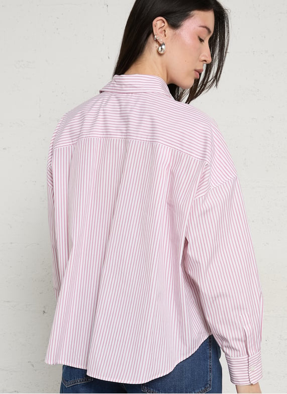 CHEMISE OVERSIZED EN COTON
