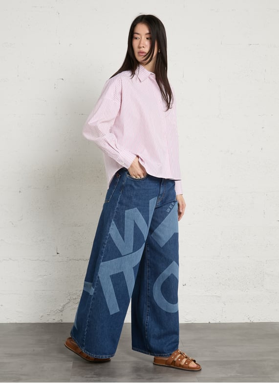 CHEMISE OVERSIZED EN COTON