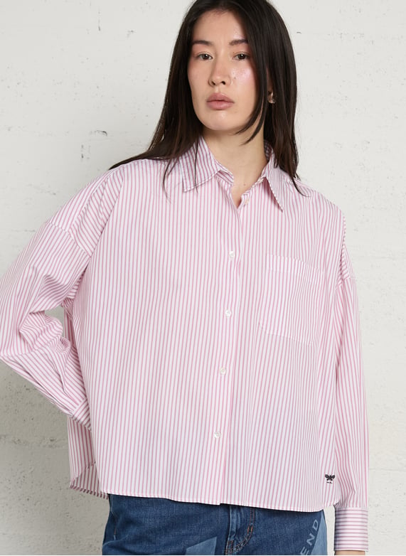 CHEMISE OVERSIZED EN COTON