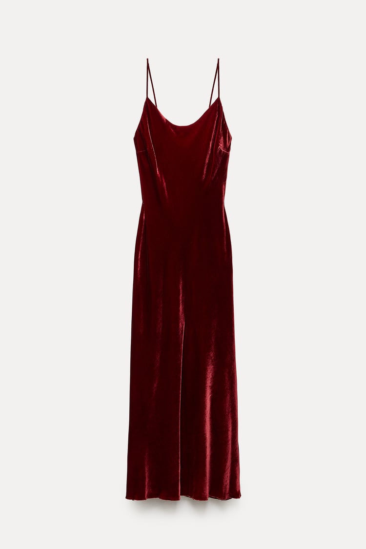 Robe Style Lingerie En Velours Collection ZW