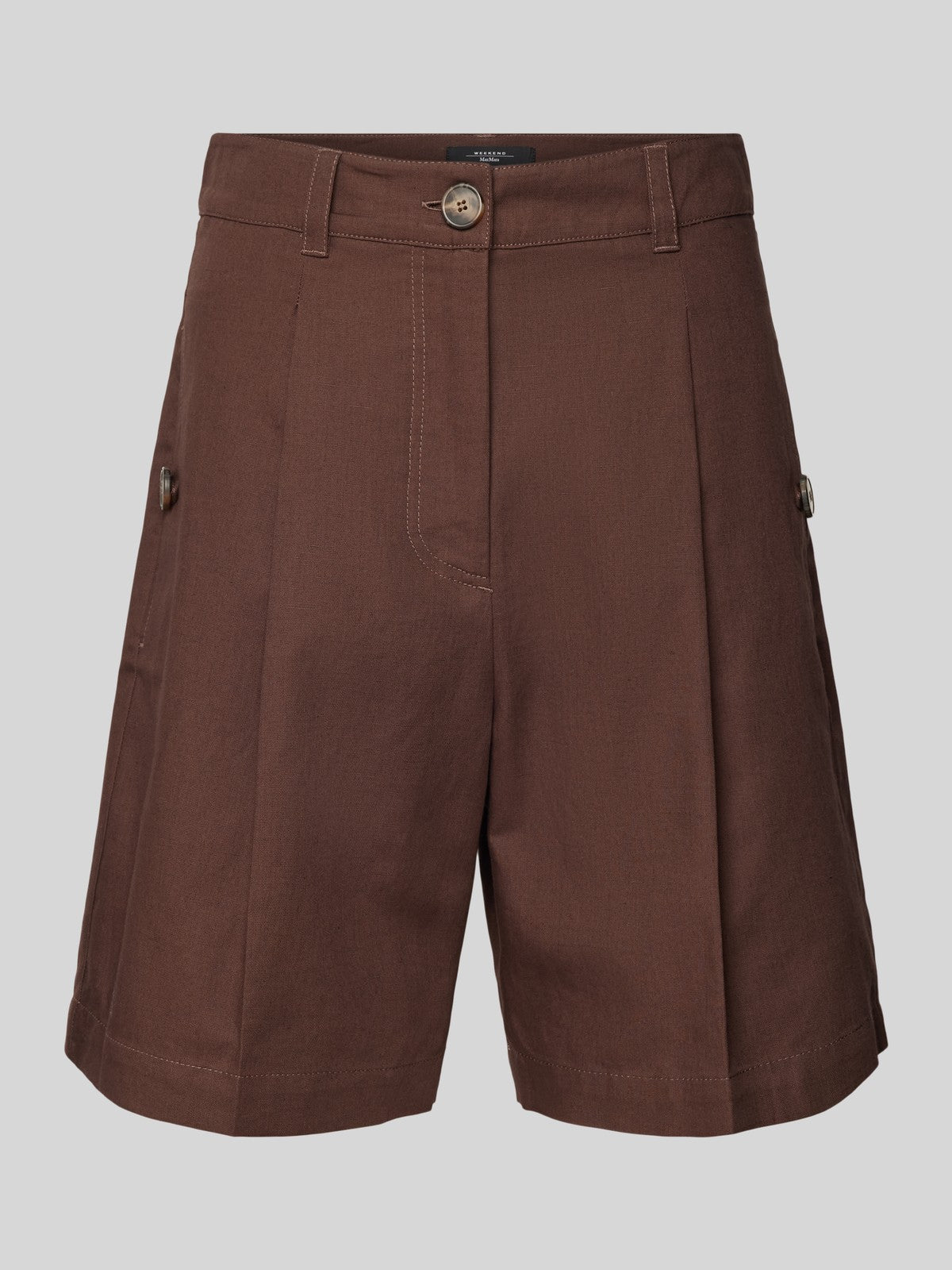 SHORT EN COTON ET LIN