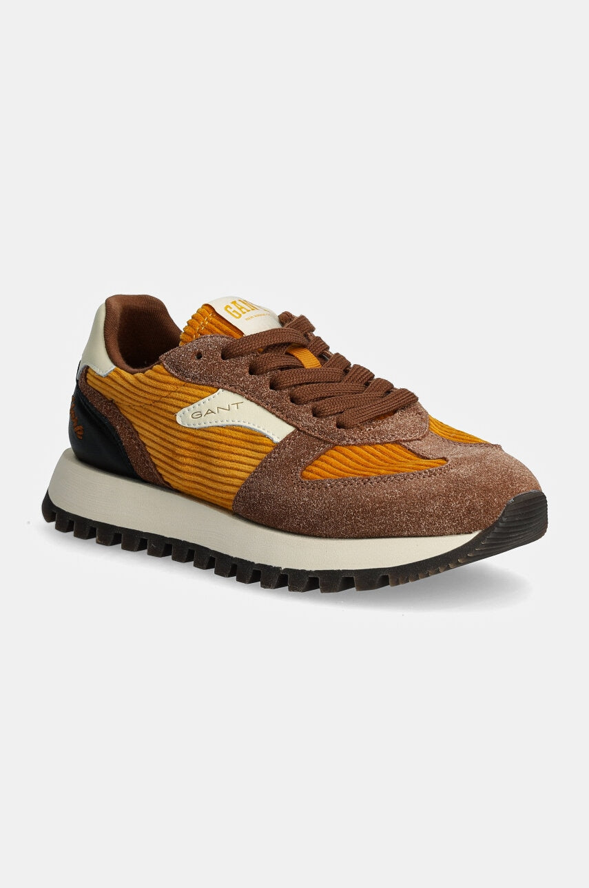 BASKETS EN CUIR
