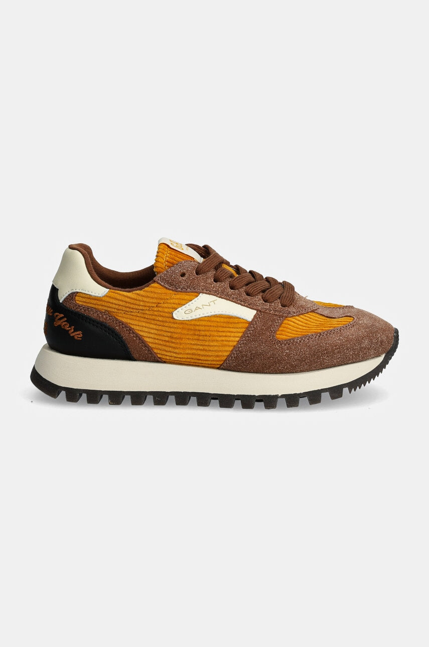 BASKETS EN CUIR