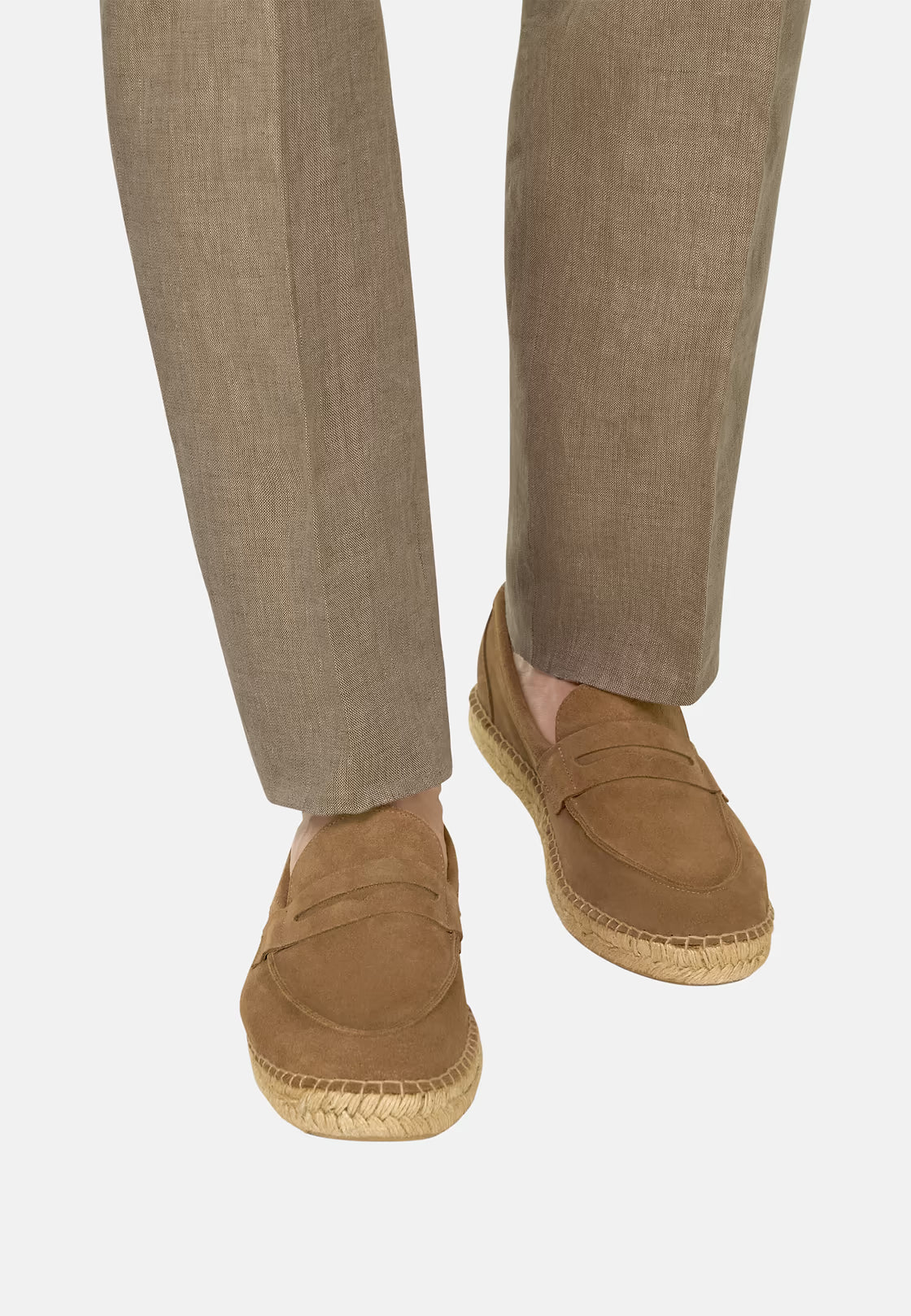 ESPADRILLES TELLIN EN CUIR SUÉDÉ