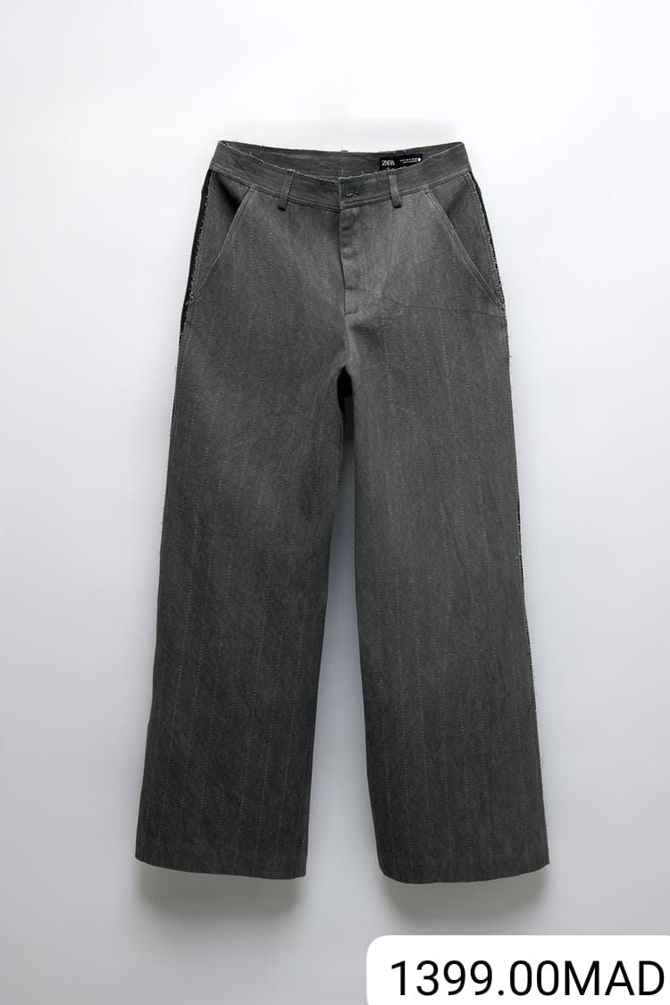 PANTALON RAYÉ AVEC BANDE LATÉRALE ÉDITION LIMITÉE