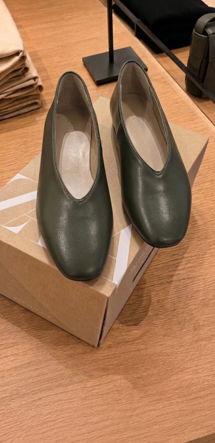 BALLERINES CUIR SOUPLE
