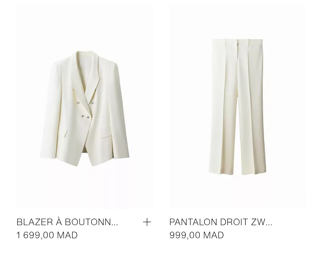 PANTALON DROIT ZW COLLECTION