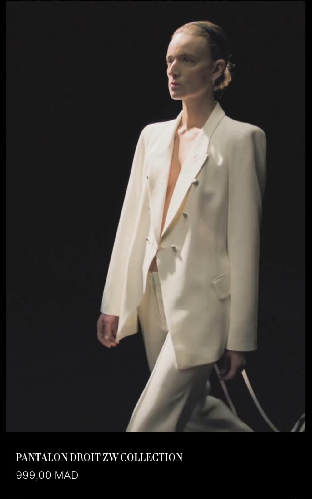 PANTALON DROIT ZW COLLECTION