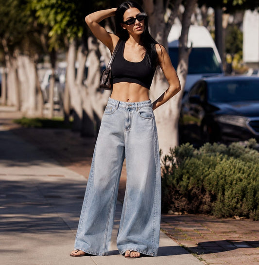 JEAN LARGE TAILLE HAUTE