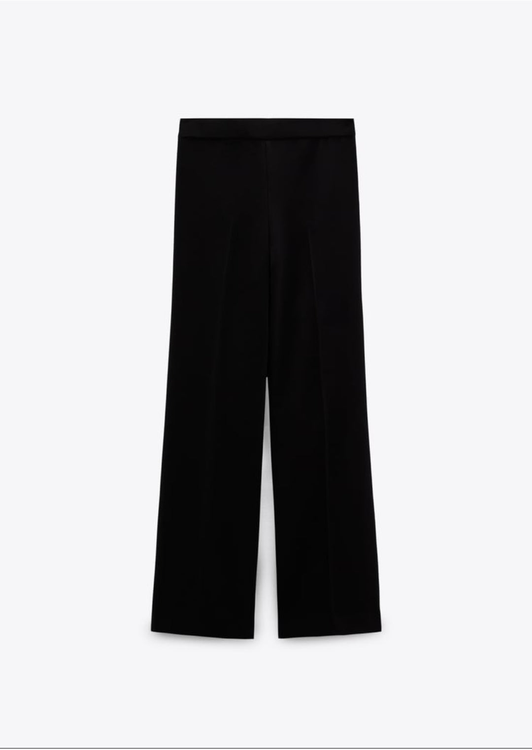 Pantalon Long Et Fluide Noir