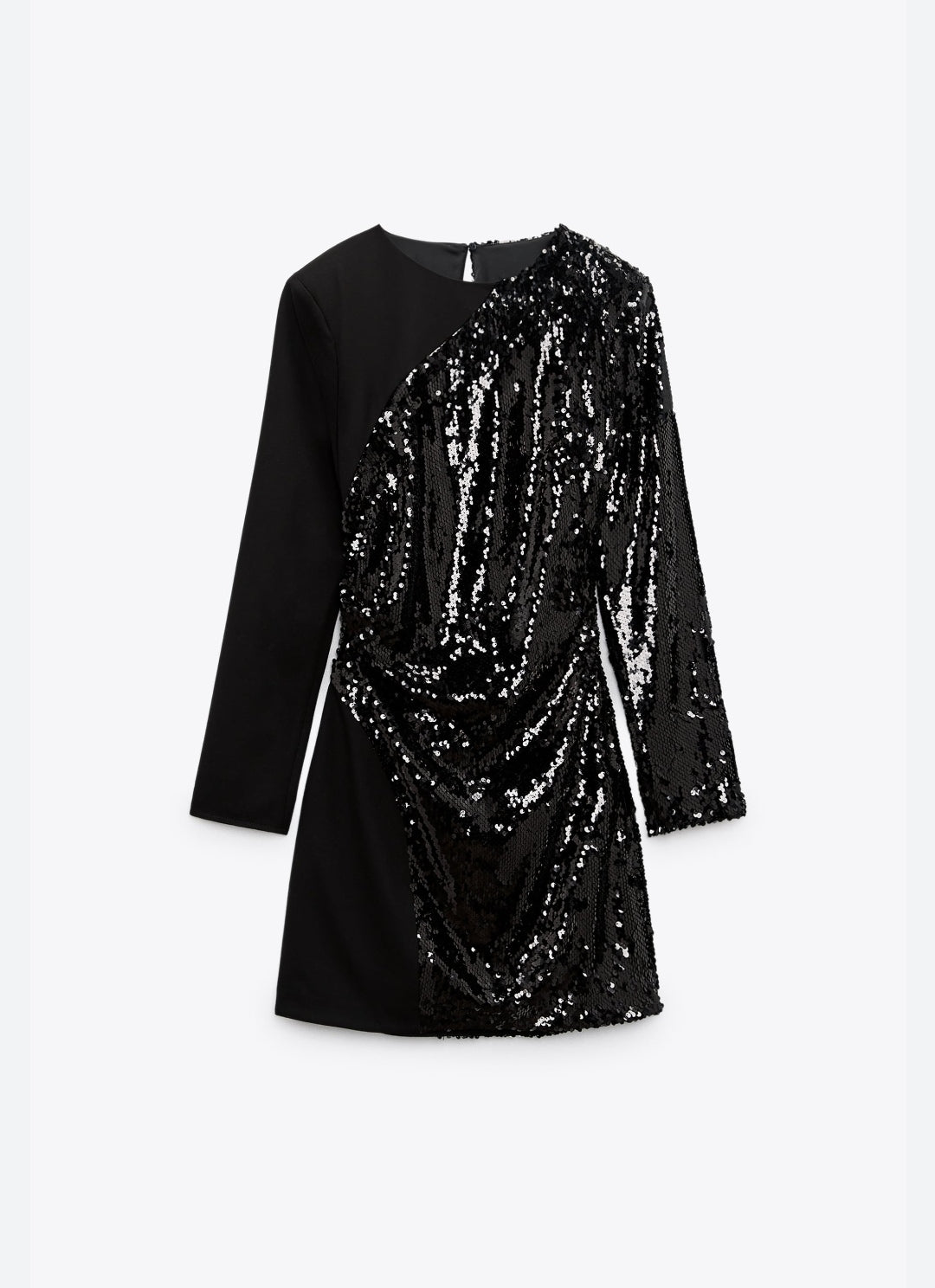 ROBE À SEQUINS NOIRE