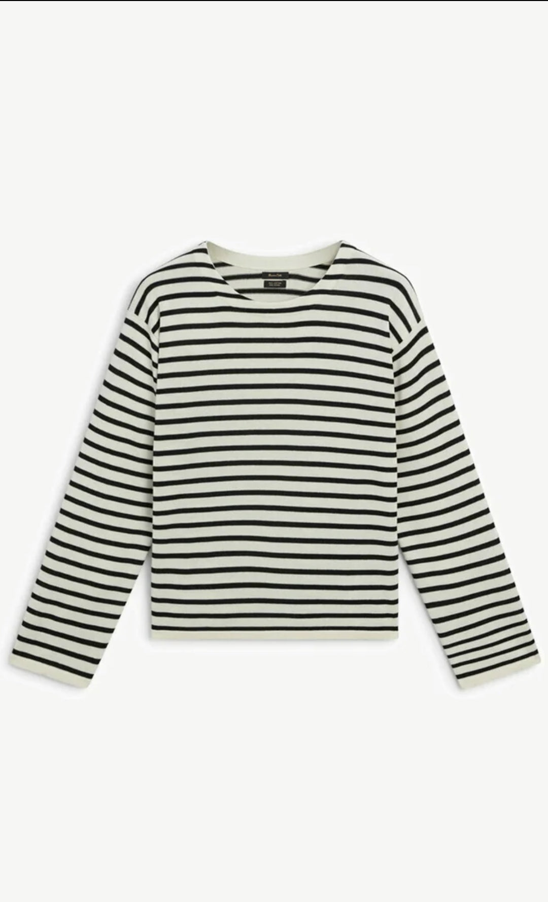 PULLOVER STRIPED CREW NECK MASSIMO DUTTI