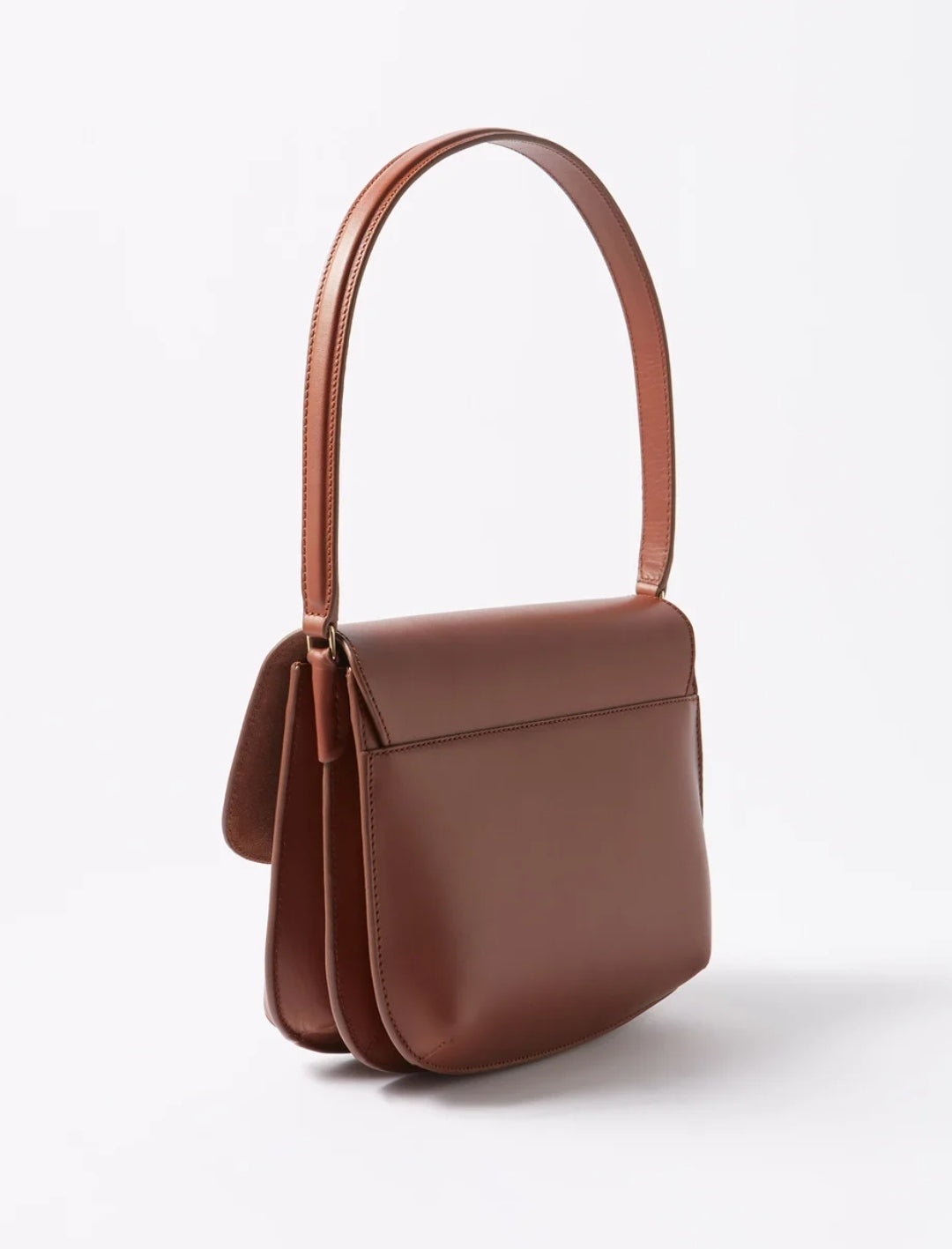 A.P.C SARAH SHOULDER NOISETTE BAG