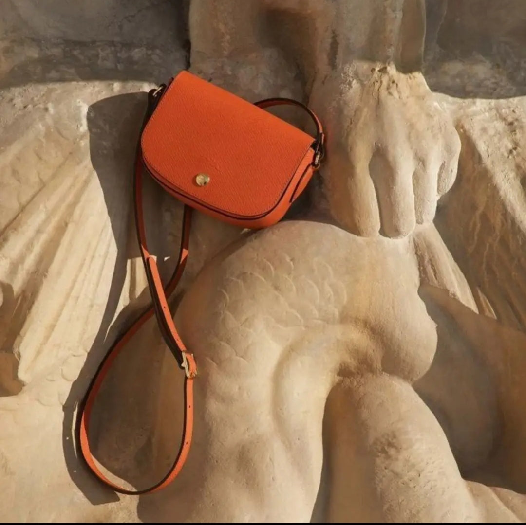 LONGCHAMP Sac -Épure- Rabat S  🧡  Leather