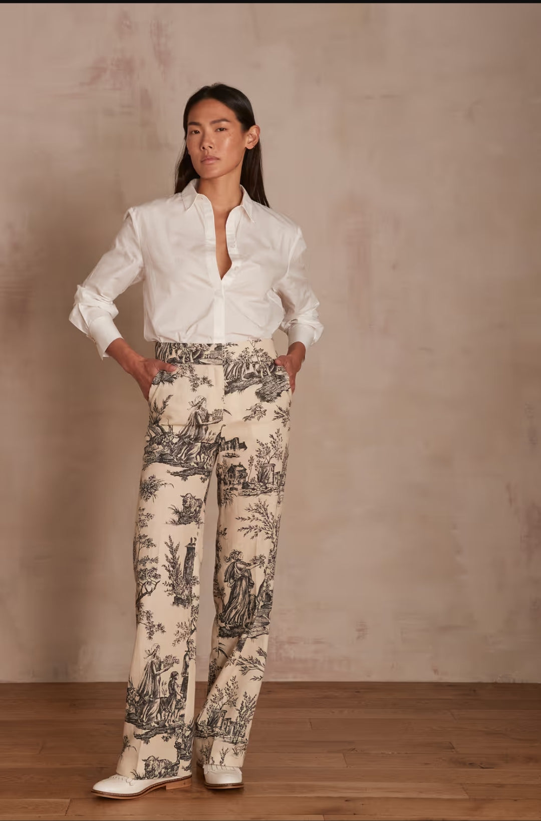 Florentin Wide-Leg Trousers Maison 123