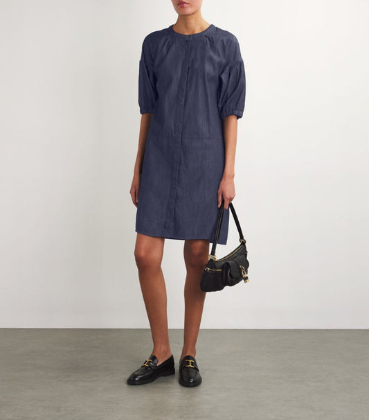 MAX MARA SHORT LIGHTWEIGHT DENIM DRESS
