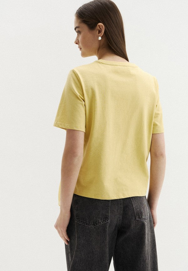T-SHIRT À VOLANTS