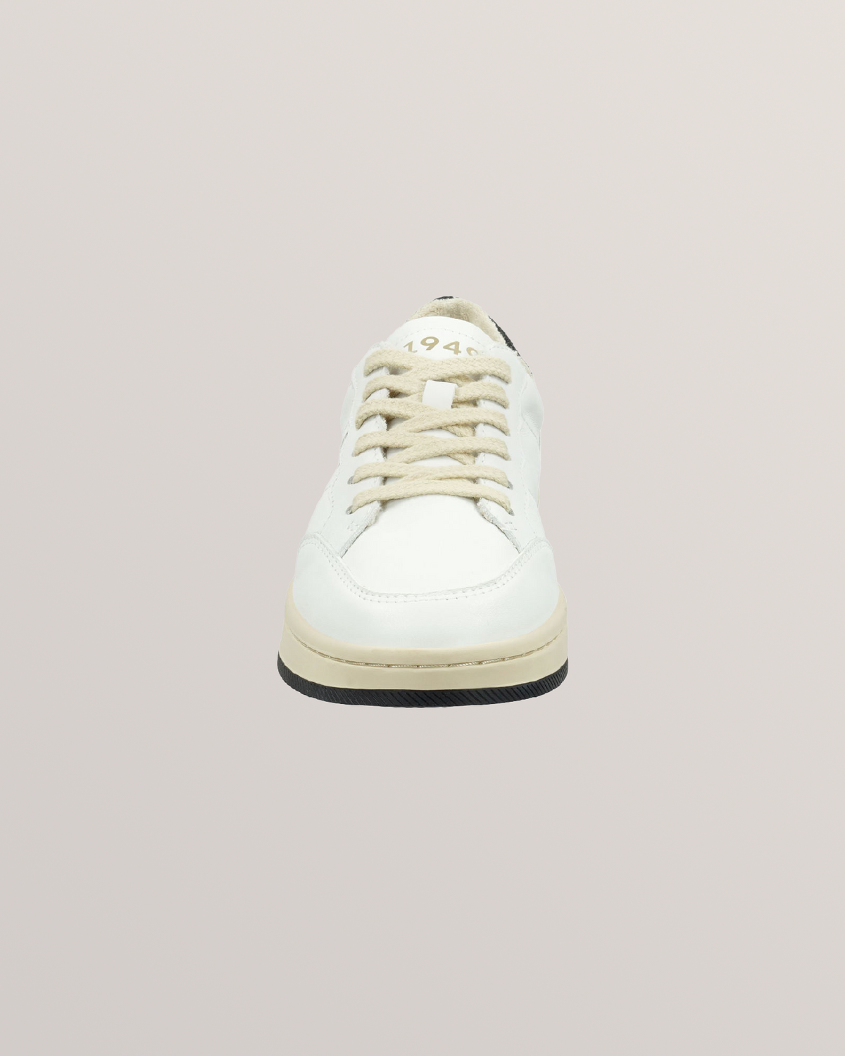 BASKETS EN CUIR