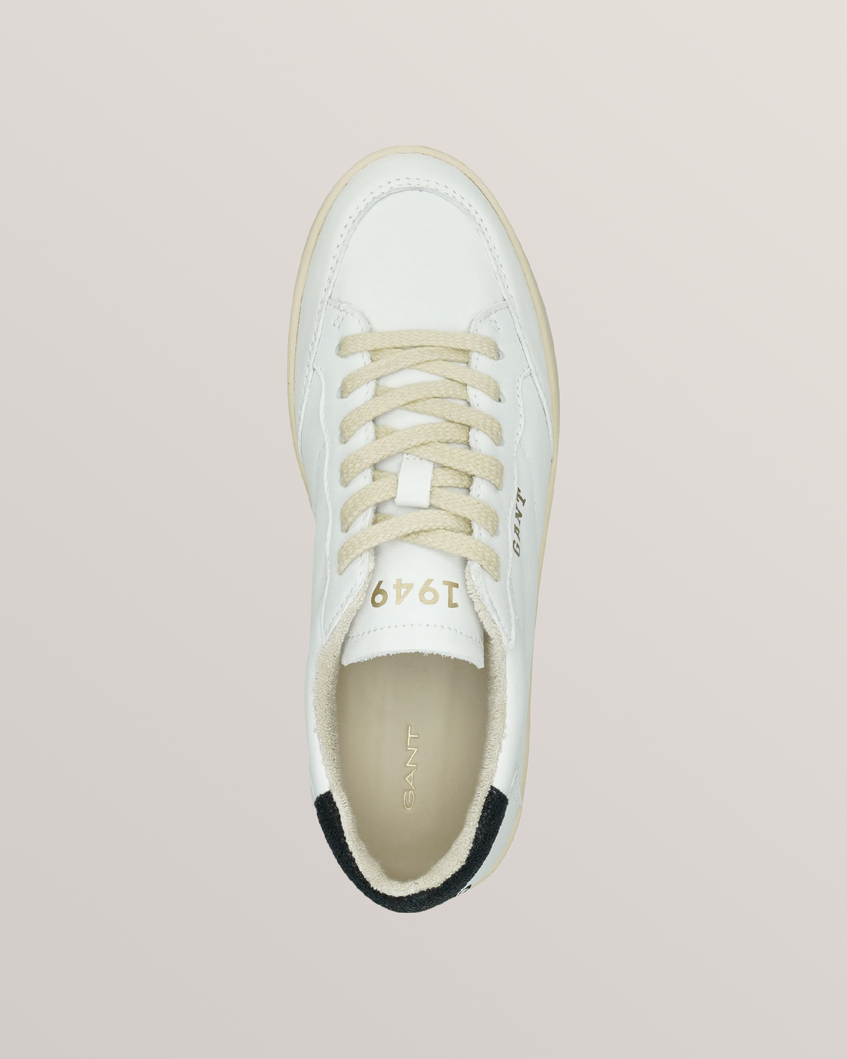 BASKETS EN CUIR