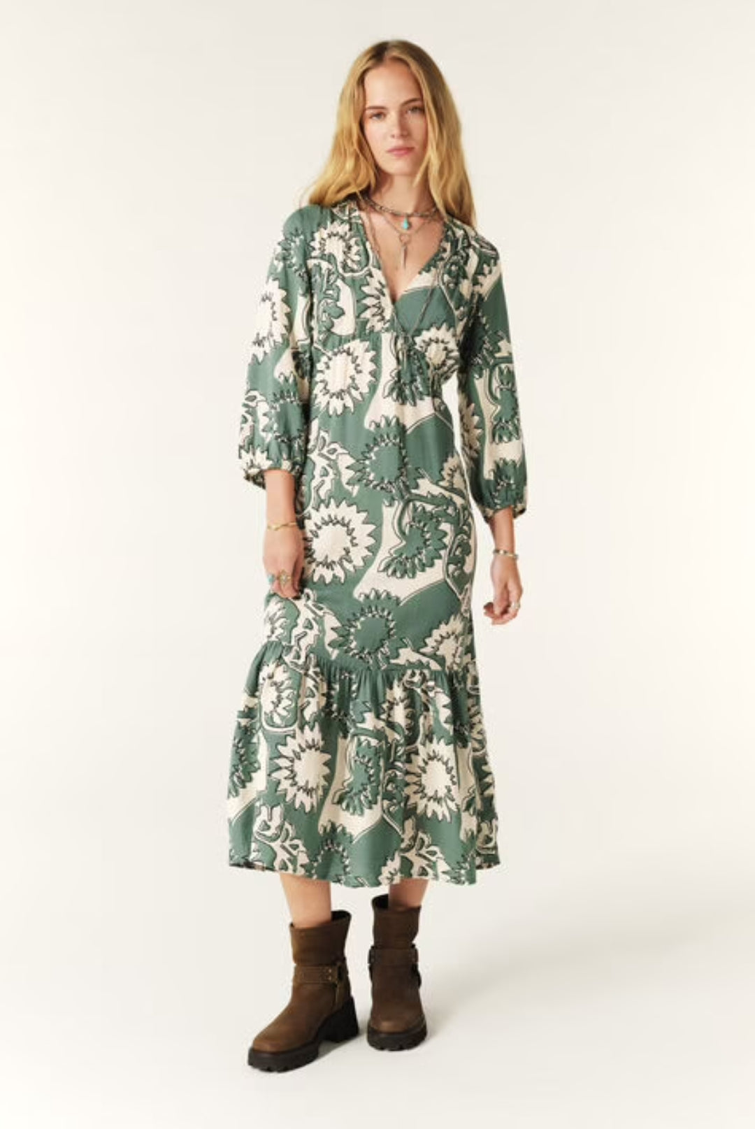 Ba&sh FERAE MIDI DRESS