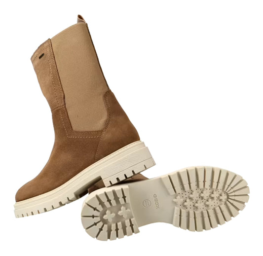 GEOX  BOTTINES IRIDEA BEIGE