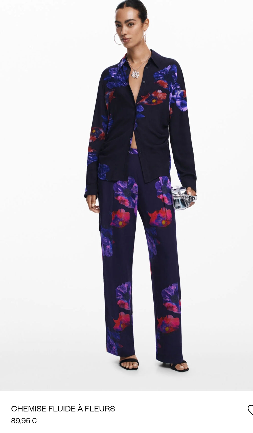 DESIGUAL CHEMISE FLUIDE À FLEURS