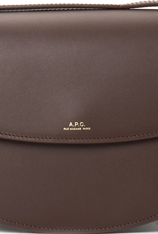 A.P.C. SARAH BAG MARRON FONCÉ