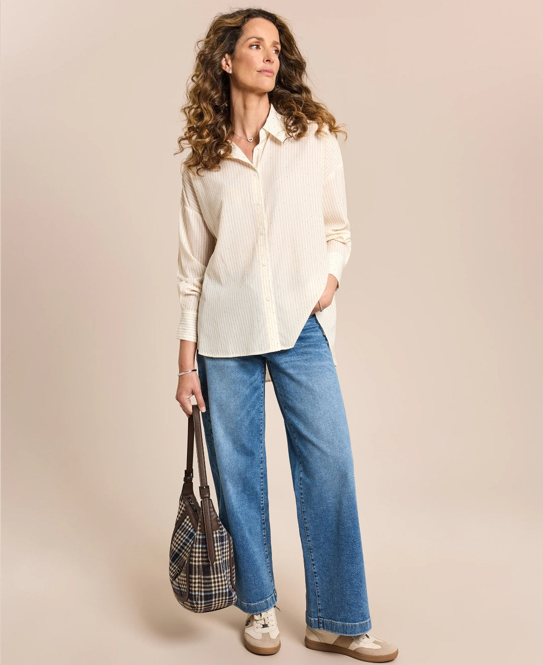 JEAN À JAMBES LARGES