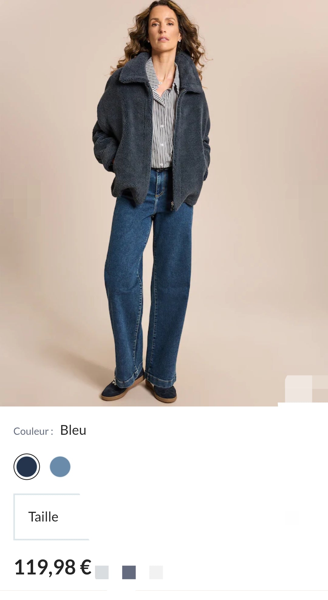 JEAN À JAMBES LARGES