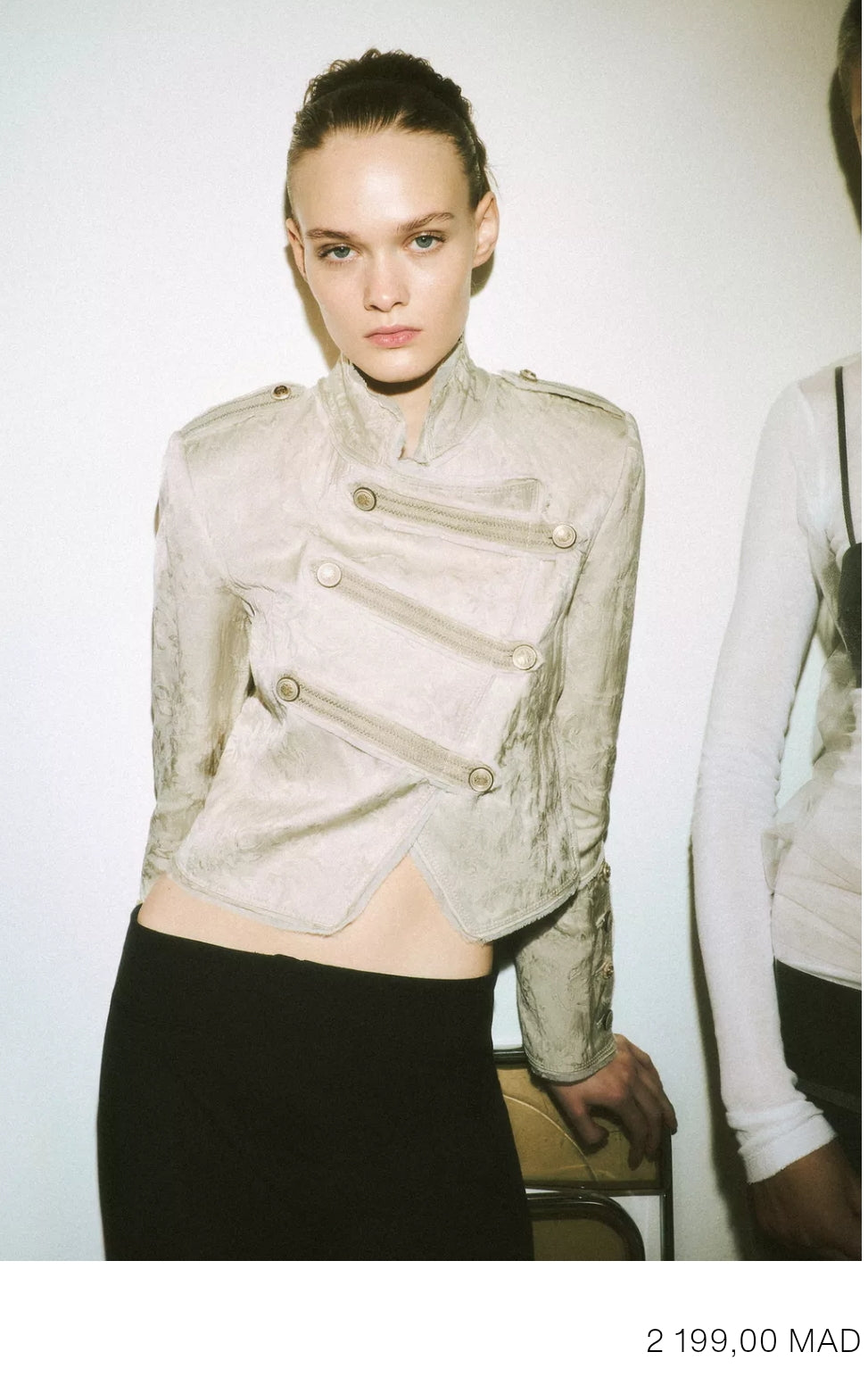 VESTE COURTE JACQUARD ZW COLLECTION LIMITED EDITION