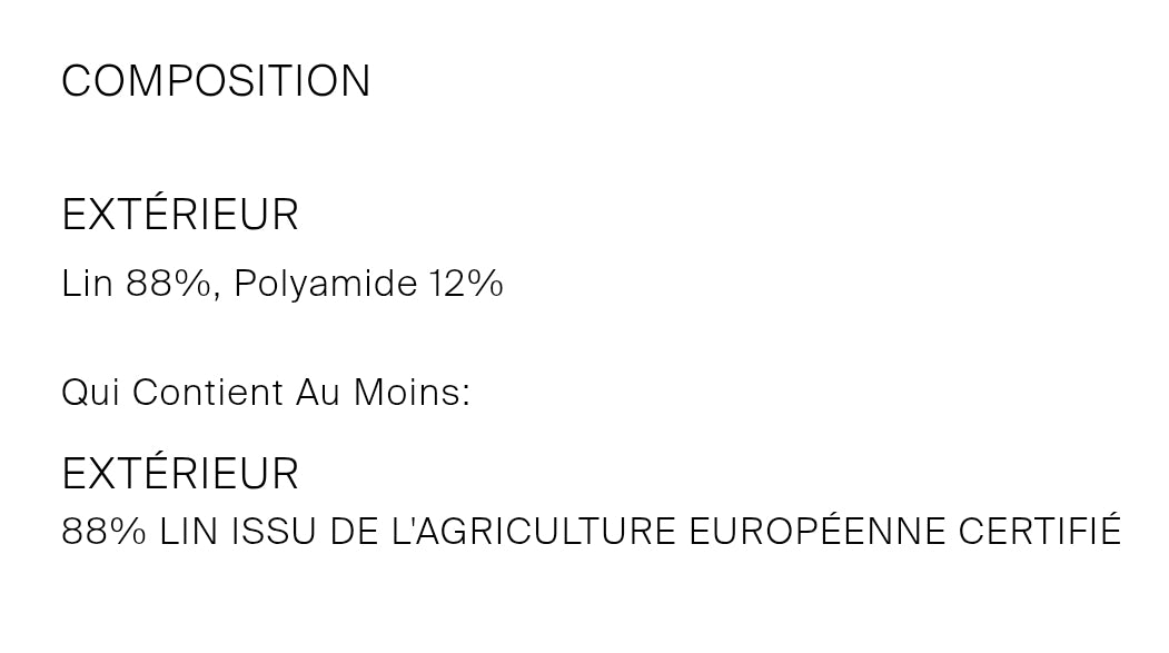 PANTALON FLUIDE EN LIN MÉTALLISÉ