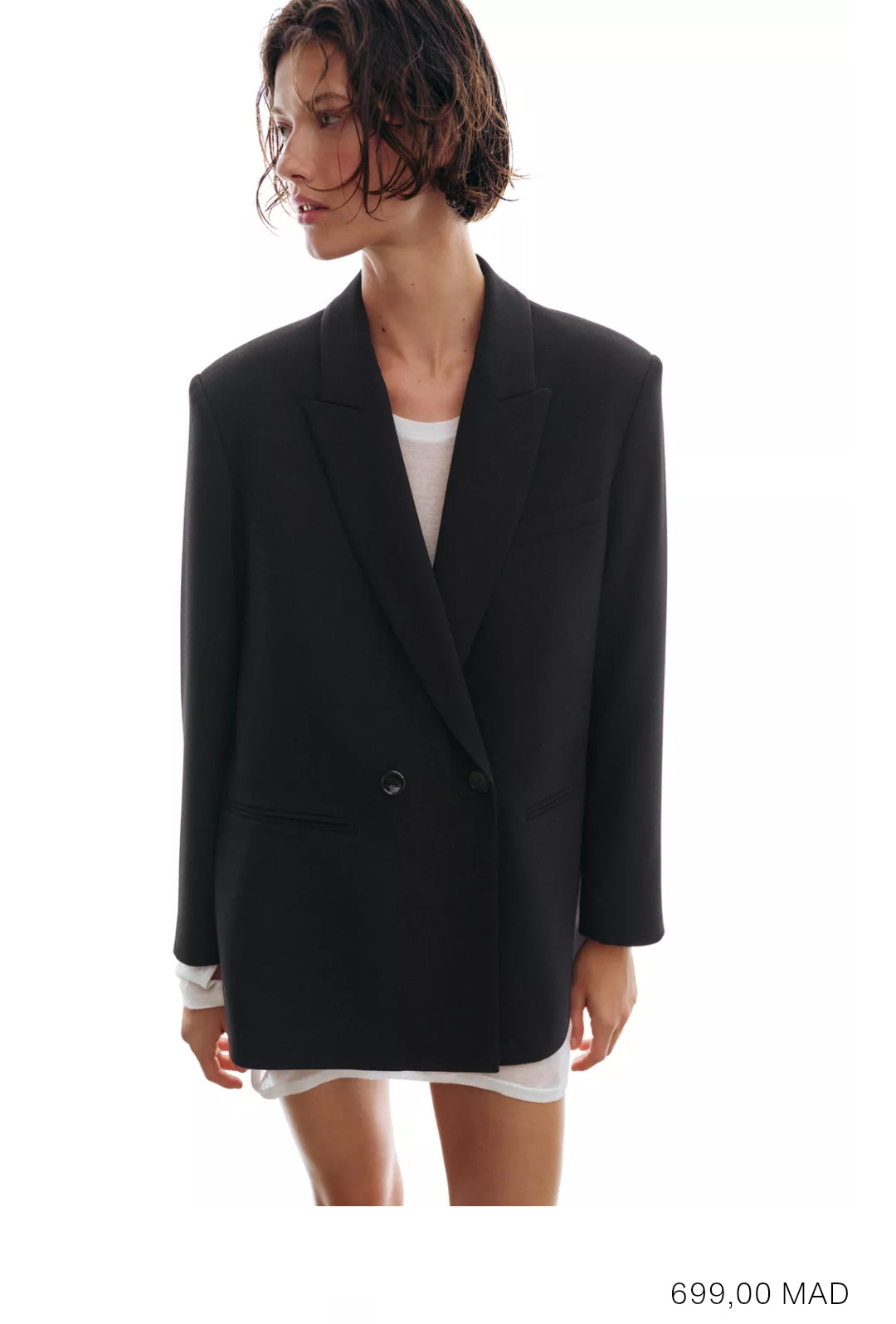 VESTE CROISÉE OVERSIZE