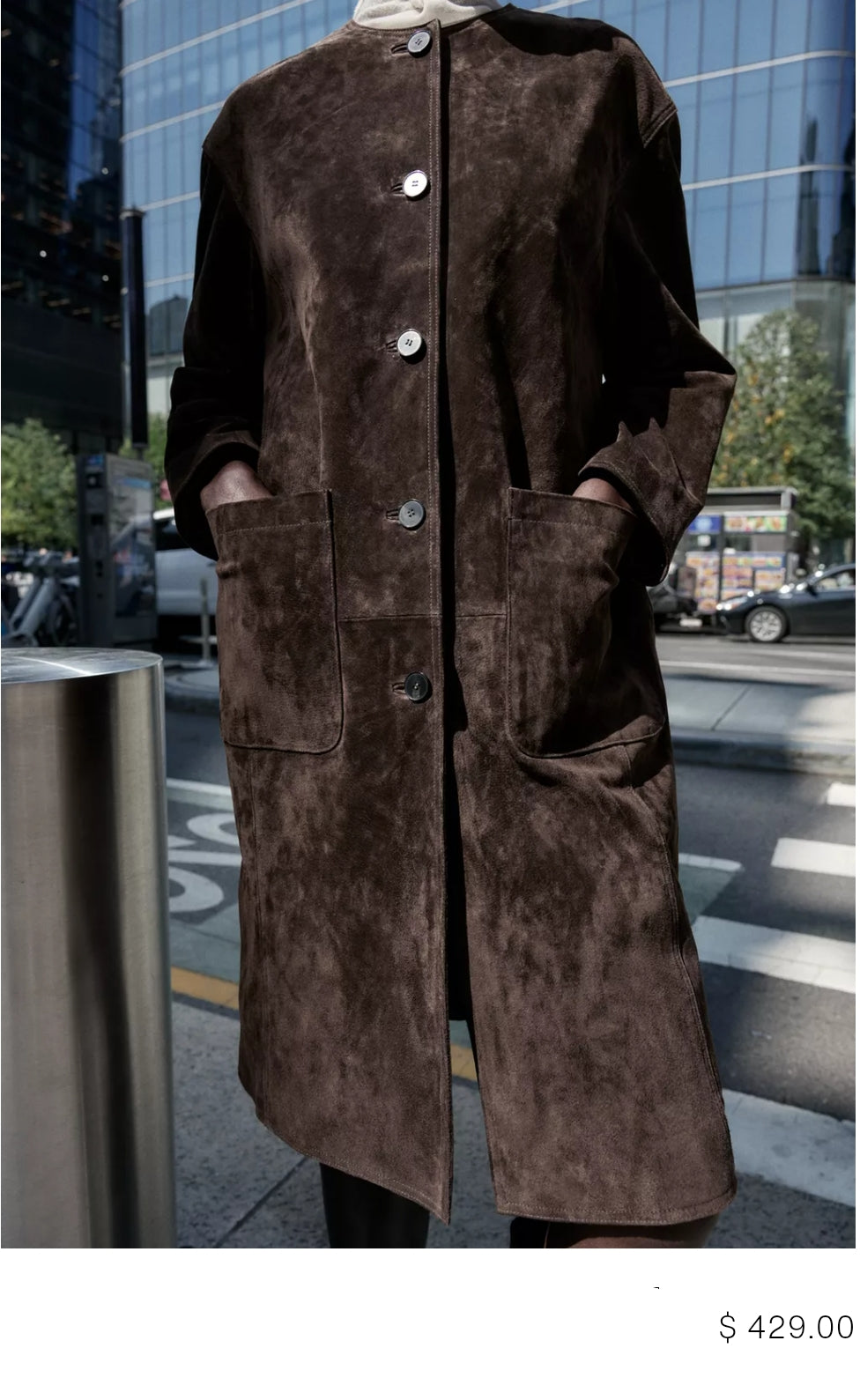 100% LEATHER COAT