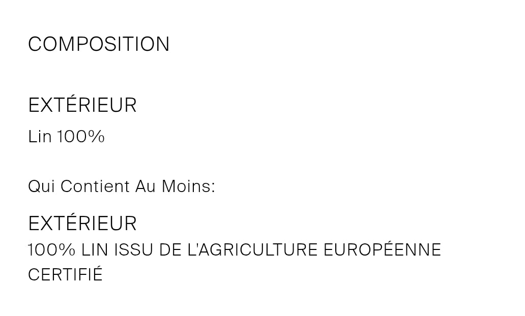 CHEMISIER FLUIDE EN LIN