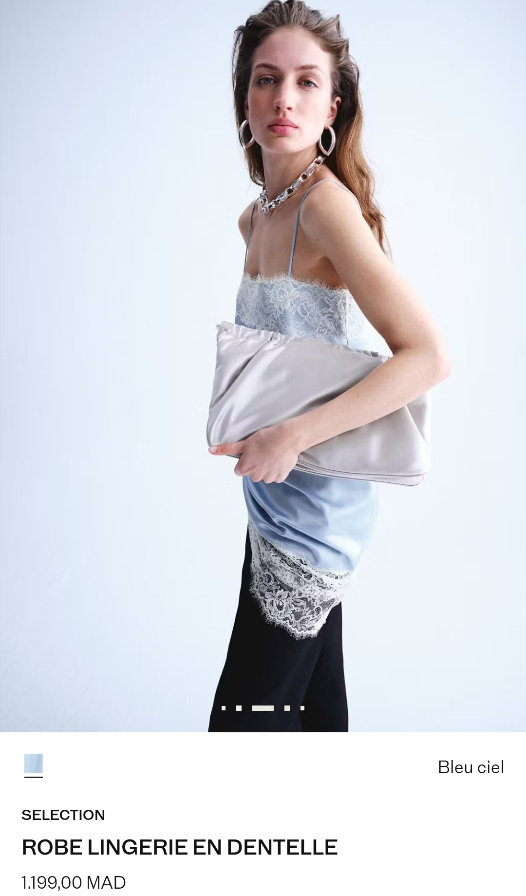 ROBE LINGERIE EN DENTELLE