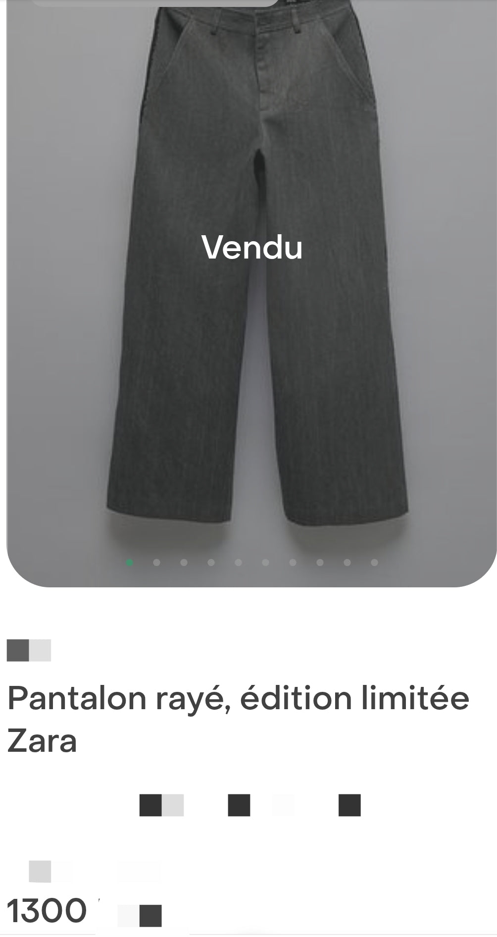 PANTALON RAYÉ AVEC BANDE LATÉRALE ÉDITION LIMITÉE