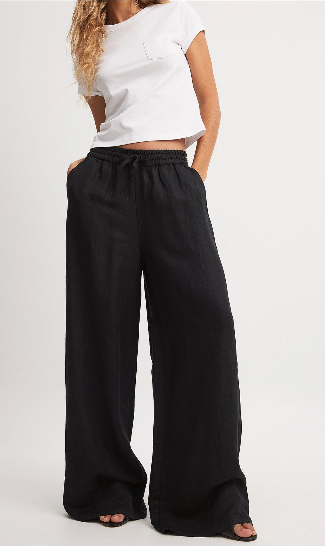 PANTALON FLUIDE PUR LIN