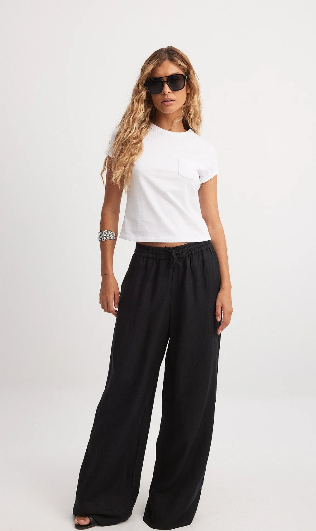 PANTALON FLUIDE PUR LIN