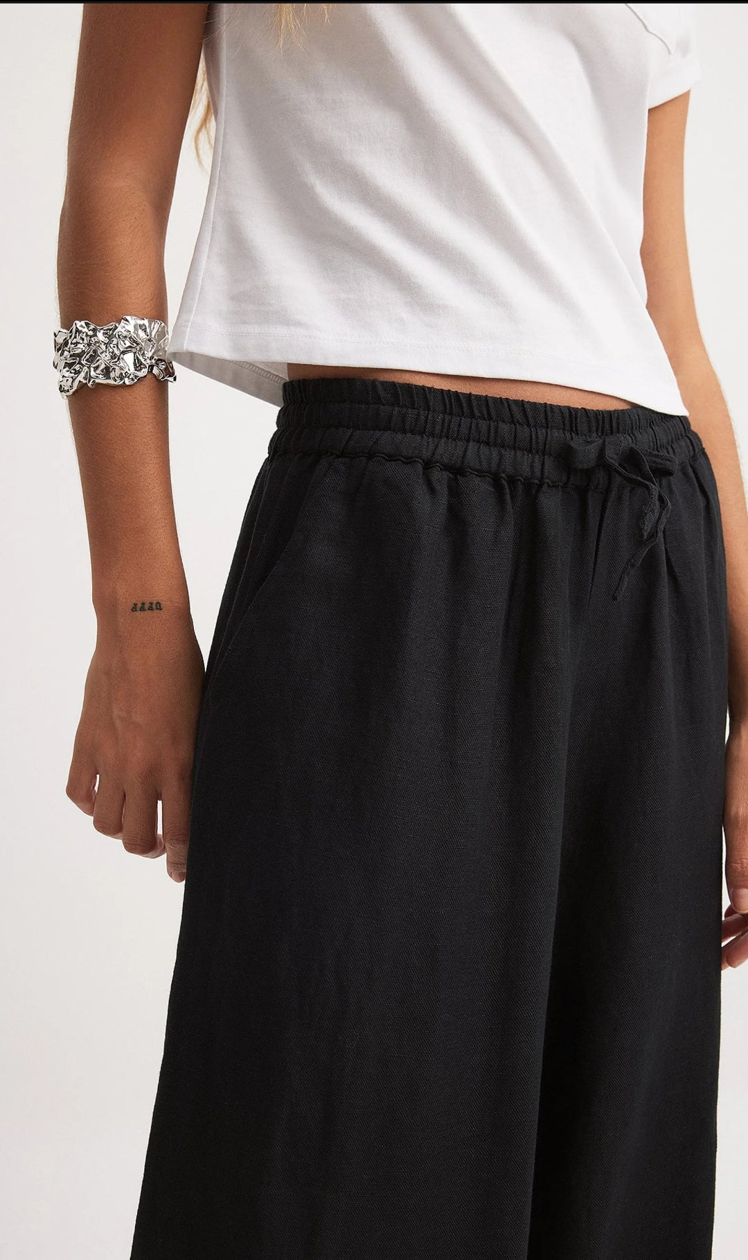 PANTALON FLUIDE PUR LIN