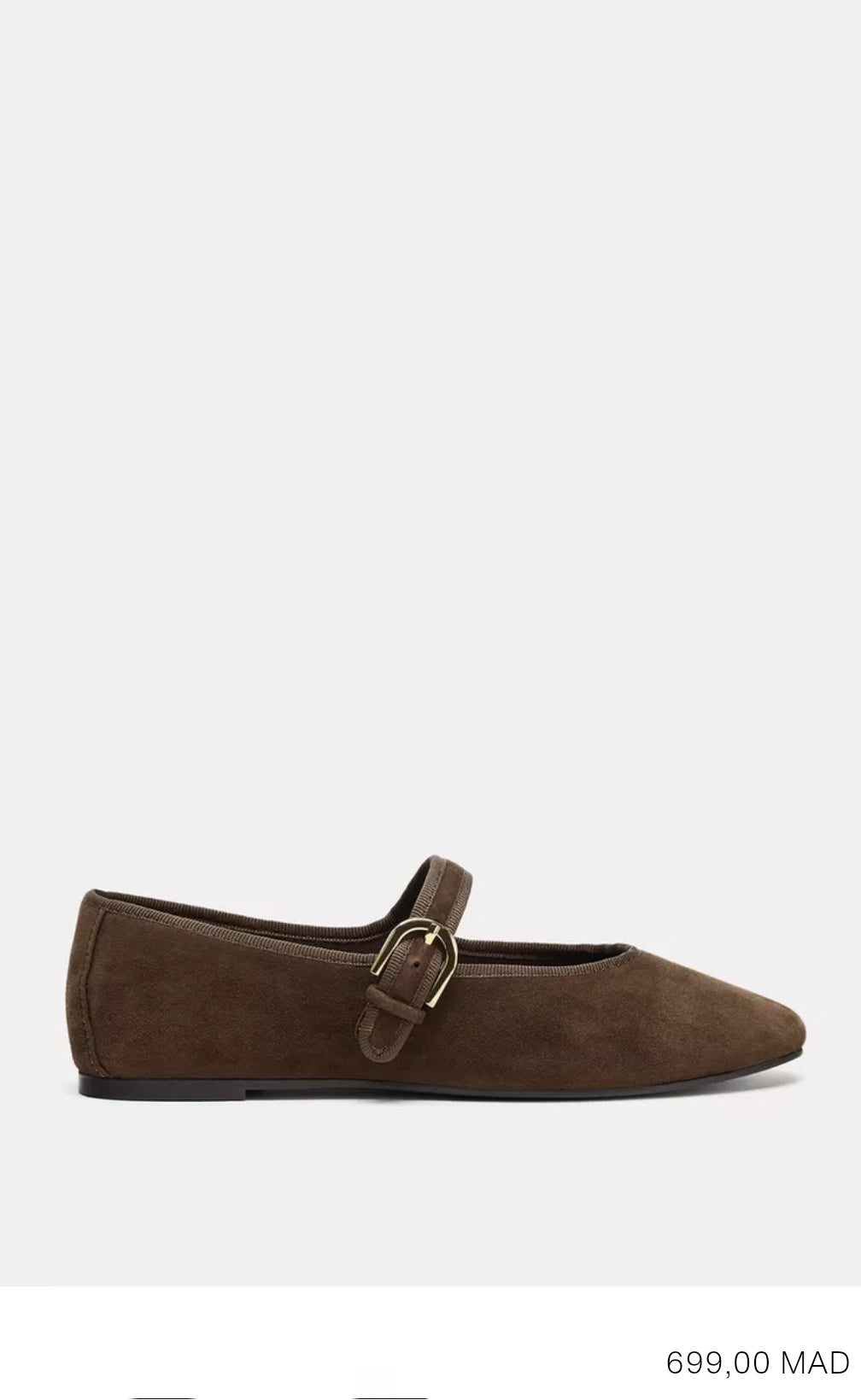 BALLERINES EN DAIM