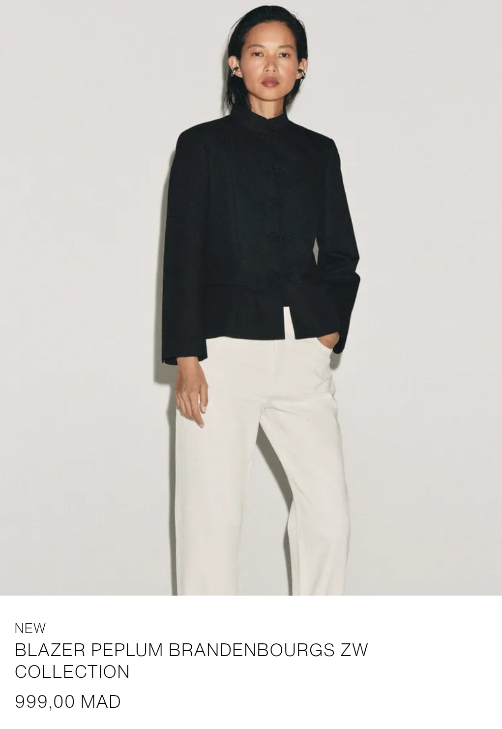 BLAZER PEPLUM BRANDENBOURGS ZW COLLECTION (Copie)